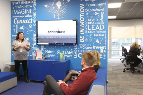 Accenture opened a support centre in Downtown St. Catharines.